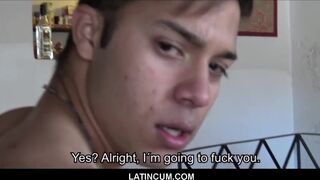 Young Latino Twink Delivery Boy Sex With Stranger For Cash