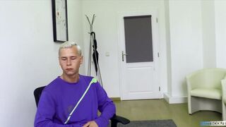 DIRTY SCOUT 210 - Super Blonde Twink Sucks A Dick During His Job Interview