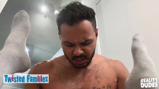 TWISTED FAMILIES - Edward Terrent Strips Off His Pants & Lets His Stepbro Milo Madera Fuck His Ass