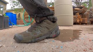 Pissing my jeans 9 times while doing yard work