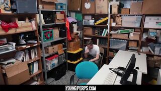 Preps - Officer catches teen stealing and fucks him raw