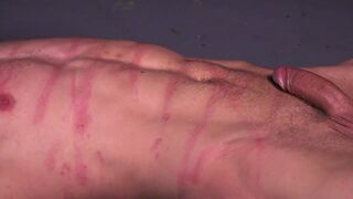 Russian Muscle Jock Brutally Whipped - DreamBoyBondage.com