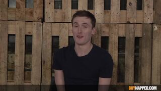 Submissive twink endures anal torment