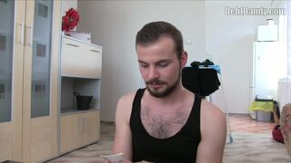 DEBT DANDY 243 - Straight Dude Pays His Debts By Sucking & Fucking Raw