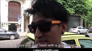 Young Straight Latino From Ecuador Paid To Fuck Gay Stranger