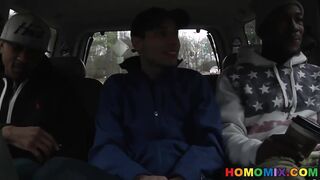 Cody Jameson Gets A Pair Of Big, Black Cocks