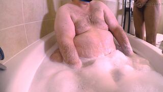 Chaser pisses on Bear and make's Bear Pee on himself