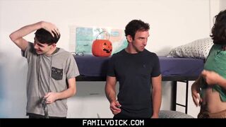stepBrothers tag team masked stranger with StepUncle