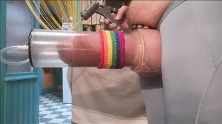 Extreme Pumping Show Plus Bulging