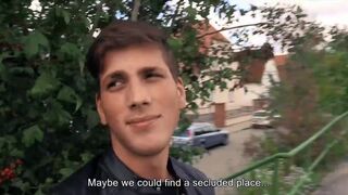 CZECH HUNTER 557 - Rebel Twink Likes To Have Fun & Doesn't Work So He Makes Some Cash By Sucking Coc