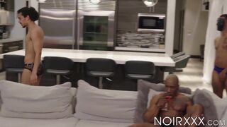 Max Konnor fucks Derek Cline raw after sensual cocksucking