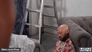 Bottom Andy Taylor Rides DeAngelo Jackson's Big Cock Before