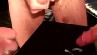 Poor ex convicts in cumshot action with his ex cell mates