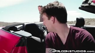 Cute College Boy Blows Hot Daddy Alex Mecum In Pickup Truck