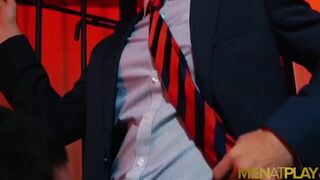 Men Deviant Suited Man Cristian Sam Breeds Robbie Rojo