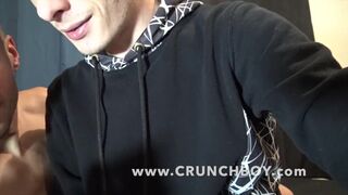 the french slut FILIP fucked barebakc by top latino dominant