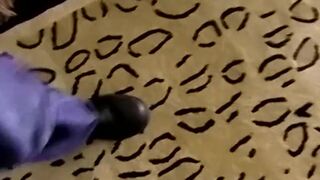 Amateur dude Chris solo strokes after an interview