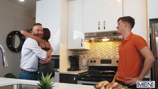 MEN - Maverick Sun Can't Get Enough Of Daddy Cakes' Dick As He Gets Fucked In Doggy & Missionary