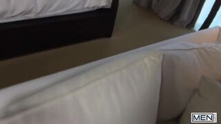 MEN - Jay Tee Pulls Out Paul Wagner's Cock To Suck It, Then He Bends Over To Have His Ass Fucked