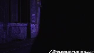 FalconStudios JJ Knight Big Cock Hookup with Biker Hunk