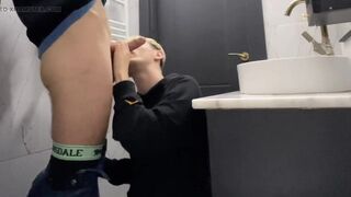 Hot Gays Fucking in the Bathroom