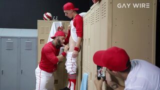 Gay - Tristan Hunter Gets Fucked In Locker Room By Coach Eddy Ceetee