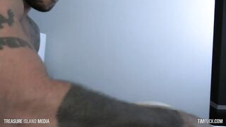 Nate Stetson takes muscle cock