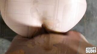 Axel Kane Bends Will Braun Over A Work Bench And Starts Pounding His Hot Ass - Real Dude