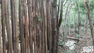 Hairy Hunk Amador Is Jacking Himself Off Alone In The Forest When He Is Approached And Fucked By Marco - Real Dude