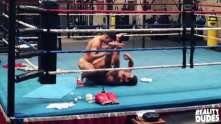 Draven Navarro Practice His Boxing Skill While Alex Rim Fantasizes About His Masculine Body - Real Dudes
