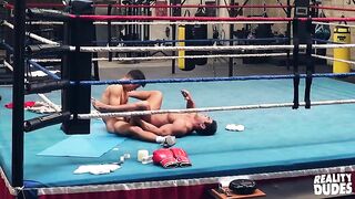 Draven Navarro Practice His Boxing Skill While Alex Rim Fantasizes About His Masculine Body - Real Dudes