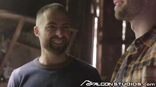 Hot - Steamy Worker Joins Gay Couple In Fuck Train