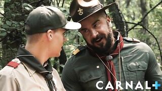 Scout Dolf Dietrich fucks cute blond scout in woods