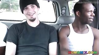 Ace London Takes Two Big Black Cocks