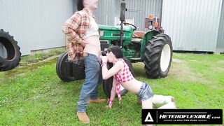 Hot - Hung Cowboy Marcus McNeil Is CRAVING Cowgirl Femboy Sydney's Tight Hole