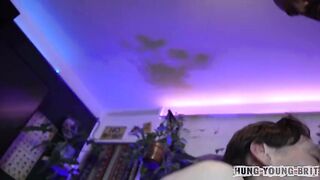 CUTE SLUT DOUBLE PENETRATED AND FUCKED RAW BY TRASHY STRANGER!!