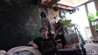 Gettin 2 know Super Fit 19yr, pop star looks, proper chav takes CUM up the arse- Unedited vid