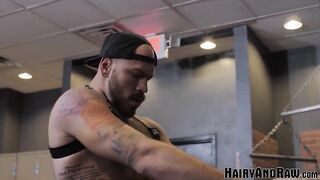HAIRYANDRAW Burly Hunks Parker Logan And Sebastian Sax Fuck