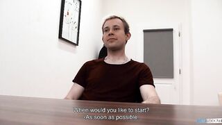 Shy Introverted Dude Can't Say No To A Good Job Even If He Has To Get Fucked In The Ass - Hot