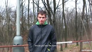 CZECH HUNTER 421 - Lucky Jock Gets Loads Of Money Thrown At Him For A Bareback Ride