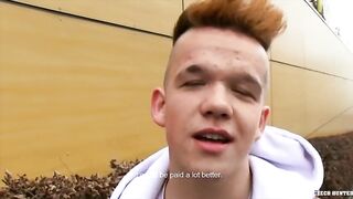 CZECH HUNTER 508 - Beefy Ginger Head Gets To Ride A Big Cock