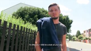 CZECH HUNTER 450 - Hunk With A Goatee Takes A Fat Cock In His Smooth Ass