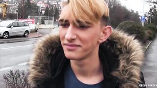 CZECH HUNTER 507 - Blonde Emo Twink Fucks Total Stranger