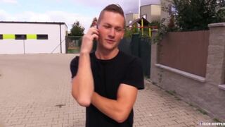 CZECH HUNTER 477 - Good Looking Twink Gets A Fat Cock Right In His Ass