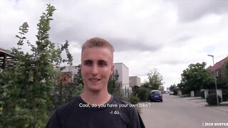 CZECH HUNTER 476 - Blonde Euro Jock Gets Some Good Money For Raw Sex