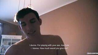 CZECH HUNTER 401 - Fit Twink Leaves The Freezing Cold To Get Pounded Hard