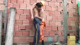 Latino Construction Workers Barebacking