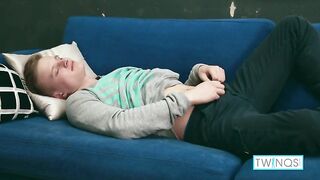 Slim Hot Blonde Jacob O Fingers His Butt While Masturbating!