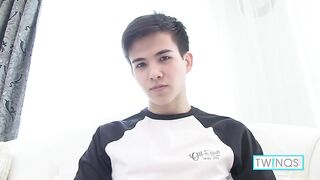 What A Nice Solo Session Of Super Sensual Brunette Twink Xander!