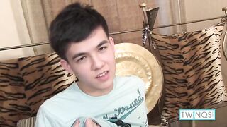 Adorable Lad Xander Masturbates His Shaved Cock & Tight Butthole!